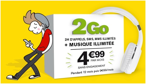 PROMO : Le forfait SIM 2Go à 4.99 euros de retour chez La Poste Mobile