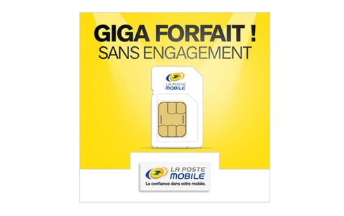 Vente privée La Poste Mobile : Le forfait SIM 10Go à 8.99 euros à VIE
