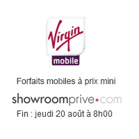 Vente privée Virgin Mobile : Deux forfaits illimités sans engagement à prix cassés pendant 12 mois !