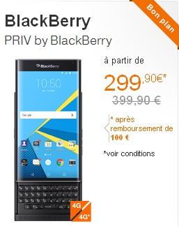 Orange Blackberry Priv