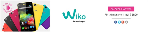 Wiko showroomprive.com