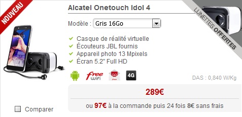 Alcatel Onetouch IDol 4