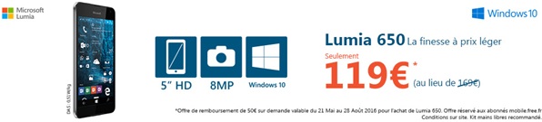 Lumia 650 Microsoft