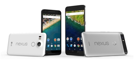 Nexus 6P et 5X