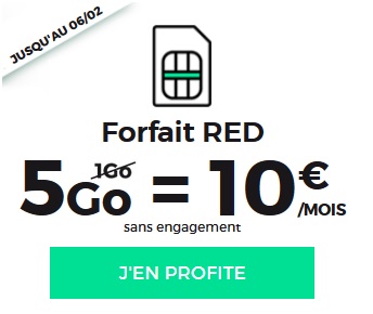RED by SFR 5Go