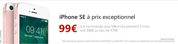 iphonese-prix-free