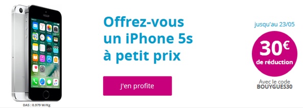 iphone 5s bouygues telecom