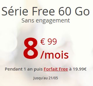 Série Free 60 Go