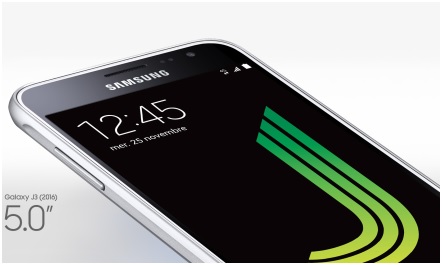 Bon plan : Le Samsung Galaxy J3 (2016) à prix réduit chez SOSH