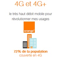 Réseau 4G : Orange et sa marque Low Cost Sosh couvrent 72% de la population !