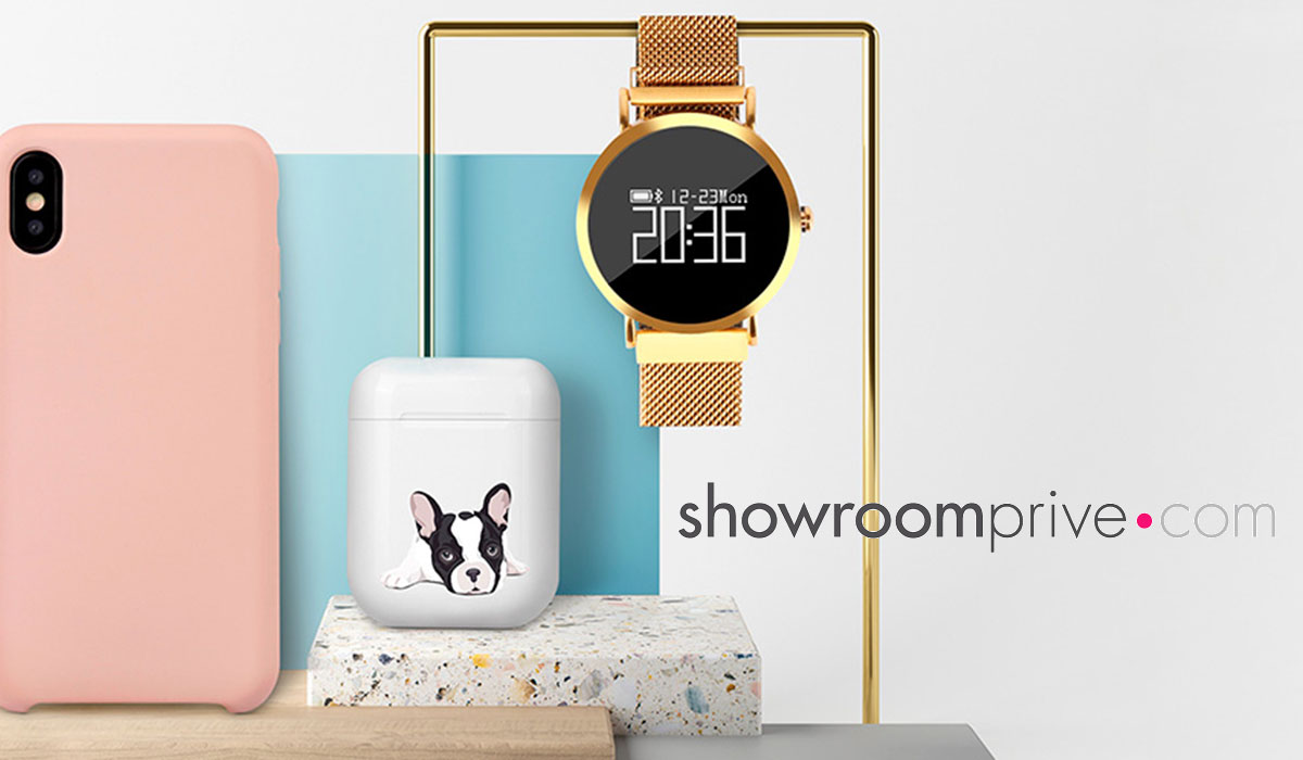 Vente privée d’accessoires Samsung, Iphone et sélection de montres connectées chez Showroomprivé