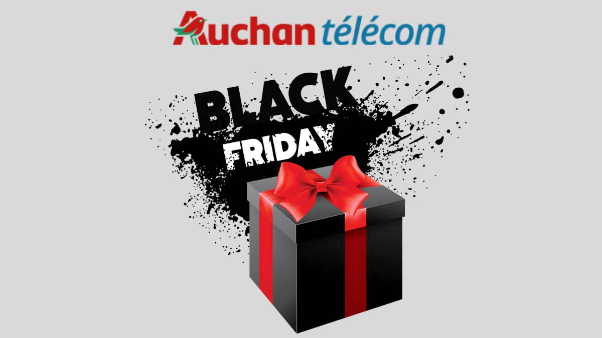 Auchan Telecom se met à jour pour le Black Friday à son tour et prolonge 2 promos extras !