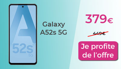Galaxy A52s promo Smartphone