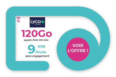 Lyca Mobile : forfait 120 Go à 9,99? par mois
