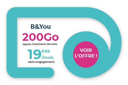 Forfait Bouygues Telecom 200 Go