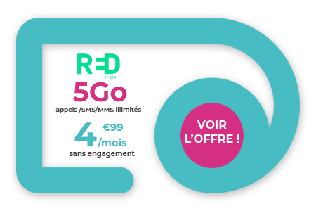 Forfait 5 Go RED by SFR