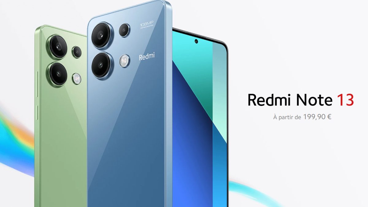 Nouveauté : Le Xiaomi Redmi Note 13 à moins de 200€ est arrivé !