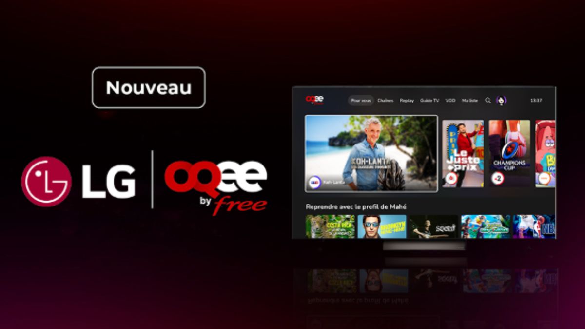 OQEE by Free sur smart TV LG