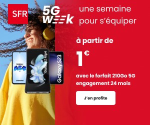 5G Week de SFR promos smartphones