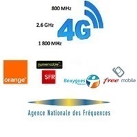 Le réseau 4G des opérateurs Orange, Bouygues, Numericable-SFR et Free au 01 Septembre 2015 !