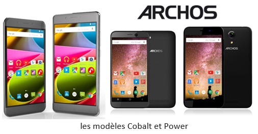 CES 2016 : ARCHOS annonce les gammes de Smartphones Cobalt et Power !