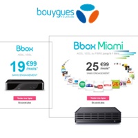 Choisissez votre offre Internet à partir de 19.99€ chez Bouygues Telecom !