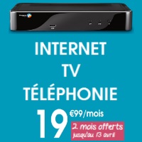 Derniers jours pour profiter de 2 mois offerts sur l’offre Internet Tripleplay à 19.99€  chez Bouygues Telecom !