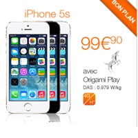 Bon plan du Web : 100€ de remise immédiate pour l’achat de l’iPhone 5S avec un forfait Orange !