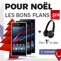 Deal de Noël SFR : Le Sony Xperia Z1 en promotion !
