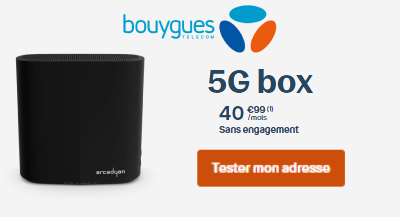 Box 5G de Bouygues Télécom