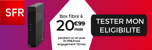 Box SFR Fibre Starter, une offre triple play à 20,99 ?/mois