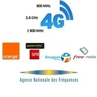 Le réseau 4G des opérateurs Orange, Bouygues, Numericable-SFR et Free au 01 juillet 2015 !