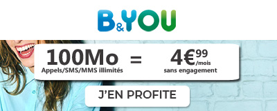 forfait bouygues 100 Mo