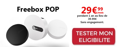 freebox pop en promo