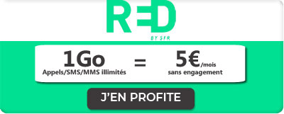 forfait pas cher RED by SFR