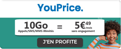 Forfait mobile YouPrice Le one