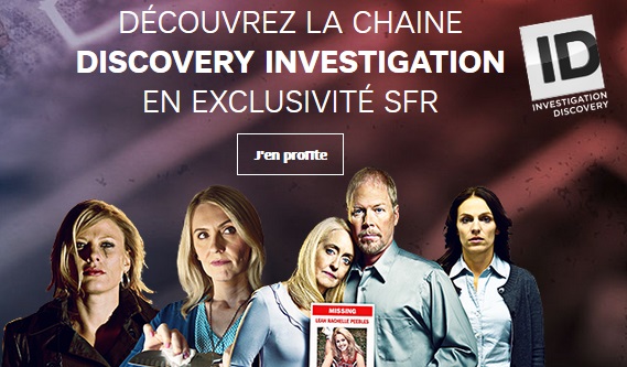 Les chaînes Discovery incluses dans les offres BOX SFR à partir de 19.99 euros par mois