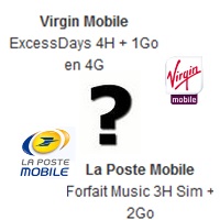 Forfait 4G à moins de 10€ : Virgin Mobile ou La Poste Mobile, lequel choisir ?