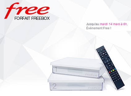Vente privée Free : la Freebox Crystal à 1.99 euros prolongée jusqu'au 17 mars 06h