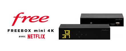 Freebox mini 4K avec Netflix en vente privée