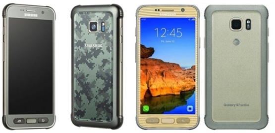 Le Samsung Galaxy S7 Active se dévoile en couleur vert