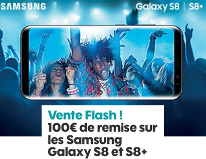 Economisez 100 euros sur votre Samsung Galaxy S8 avec l'opérateur SOSH (vente flash)