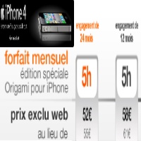 Nouveau forfait mobile pour l'iPhone 4 chez Orange