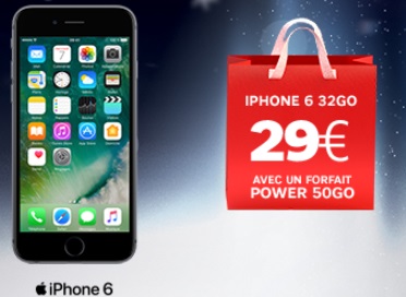 Profitez des soldes pour vous offrir un iPhone 6 à prix préférentiel avec l'opérateur SFR