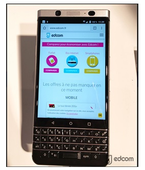 Nouveauté SFR : Le Blackberry KEYone est en précommande à partir de 29.99 euros