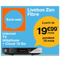 Plus que 7 jours pour profiter d’un abonnement Livebox Fibre à partir de 19.99€ chez Orange 
