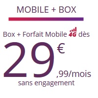 Bon plan offre mobile + box : Un prix à 29.99€ par mois chez Virgin Mobile