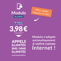 Prixtel Modulo : Derniers jours de la remise de 4€ valable 3 mois