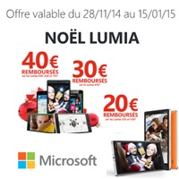 Cadeau de Noël : Un Smartphone offert  pour l’achat d’un Nokia Lumia 4G chez Free Mobile !