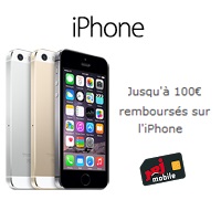 Bon plan NRJMobile : 100€ de remise pour l’achat d’un iPhone 4S, 5C, 5S et iPhone 6 et 6 Plus 